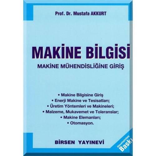 Makina Bilgisi