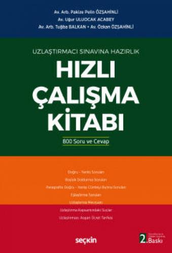 Uzlaştırmacı Sınavına Hazırlık Hızlı Çalışma Kitabı