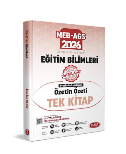 Eğitim Bilimleri Konu Anlatımı - Data Yayınları 2026 MEB AGS Eğitim Bi
