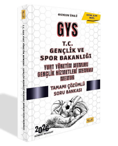 GYS Kitapları,Soru, - Makro Kitap - Makro Kitap 2026 T.C. Gençlik ve S