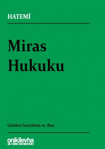 Hukuk Kitapları, - On İki Levha Yayınları - Miras Hukuku