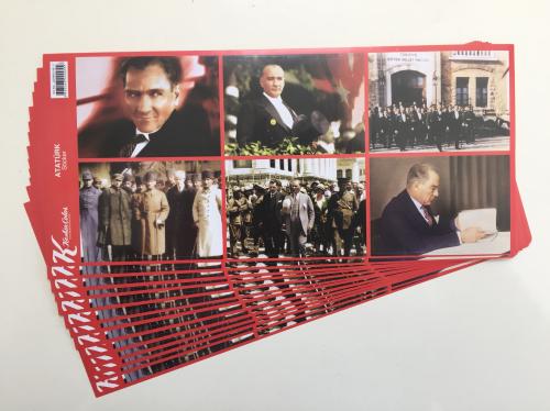 Keskin Color Atatürk Sticker 6 lı