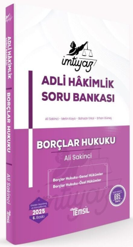 İMTİYAZ Borçlar Hukuku (Genel Hükümler-Özel Hükümler) Soru Bankası