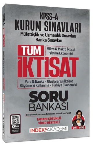 İktisat Soru Bankası - İndeks Akademi KPSS A Grubu TÜM İktisat Soru Ba