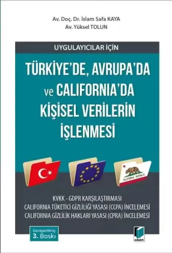 Uygulayıcılar için Türkiye’de, Avrupa’da ve California’da Kişisel Veri