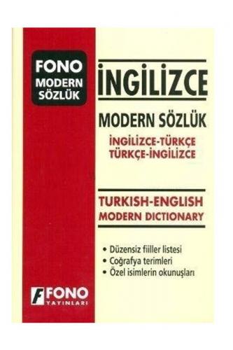 FONO İngilizce Modern Sözlük (İngilizce/Türkçe - Türkçe/İngilizce) Kom