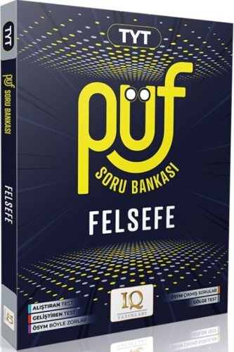 IQ Yayınları TYT Felsefe Püf Soru Bankası