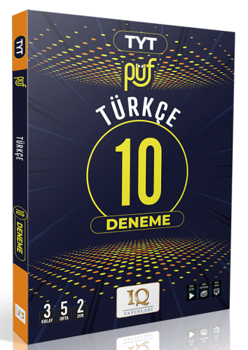 TYT - AYT Deneme Sınavları,TYT Deneme Sınavları, - IQ Yayınları - IQ Y
