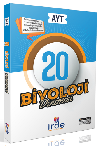 İrde Yayınları AYT 20 Biyoloji Denemesi