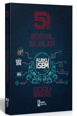 İsem Yayınları 5. Sınıf Sosyal Bilgiler Farklı İsem Soru Bankası Komis