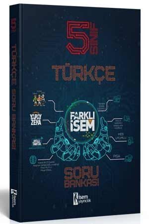 İsem Yayınları 5. Sınıf Türkçe Farklı İsem Soru Bankası Komisyon
