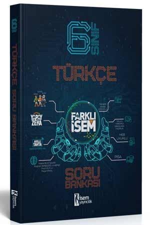 İsem Yayınları 6. Sınıf Türkçe Farklı İsem Soru Bankası Nagihan Saraço
