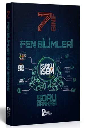 İsem Yayınları 7. Sınıf Fen Bilimleri Farklı İsem Soru Bankası Komisyo