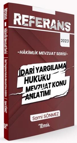 Temsil Yayınları 2023 REFERANS İdari Yargılama Hukuku Mevzuat Konu Anl