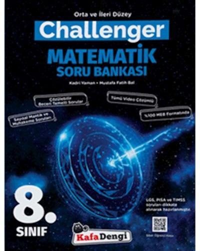 Kafa Dengi Yayınları 8. Sınıf LGS Matematik Challenger Soru Bankası Ko