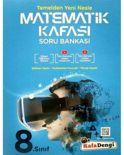 Kafa Dengi Yayınları 8. Sınıf LGS Matematik Kafası Tümü Video Çözümlü 