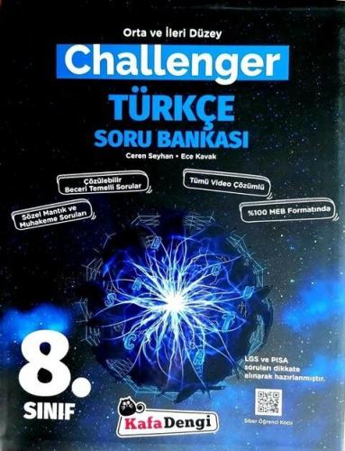 Kafa Dengi Yayınları 8. Sınıf LGS Challenger Türkçe Soru Bankası Komis