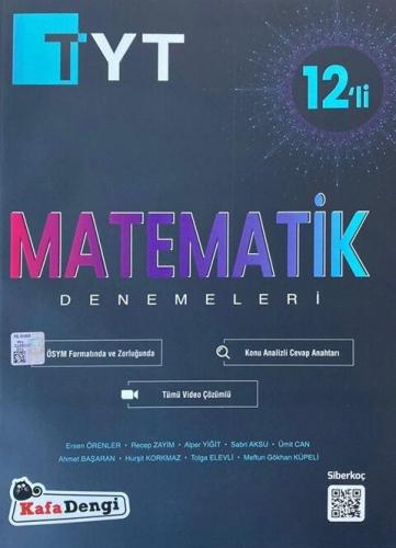 Kafa Dengi Yayınları TYT Matematik 12 li Branş Denemesi Komisyon