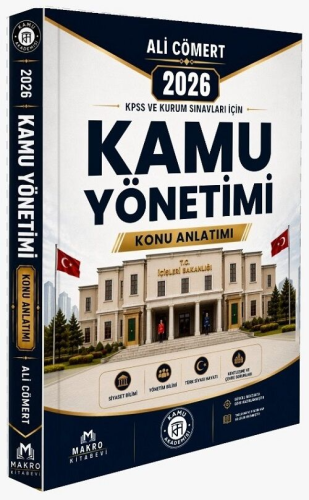 Makro Kitap 2026 KPSS Kaymakamlık Kamu Yönetimi Konu Anlatımı
