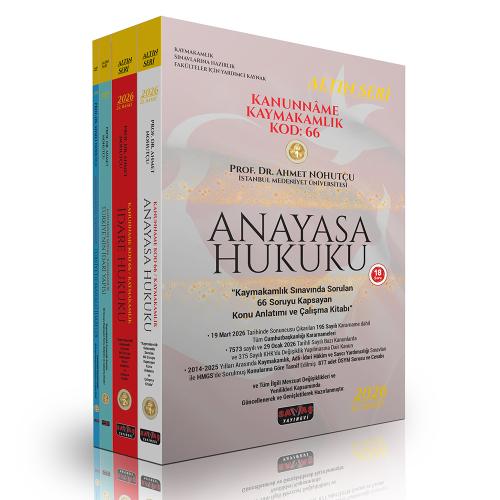 Savaş Yayınları 2026 Kanunname Kaymakamlık KOD 66 Konu Anlatımı