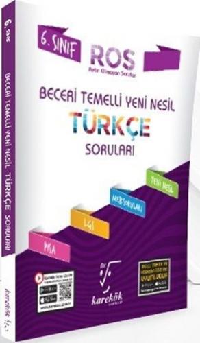 Karekök Yayınları 6. Sınıf Türkçe ROS Serisi Soru Bankası Komisyon