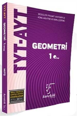 Karekök Yayınları TYT AYT Geometri 1. Kitap Konu Anlatımı Soru Bankası