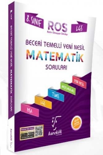 ​Karekök Yayınları 8. Sınıf LGS Matematik ROS Beceri Temelli Yeni Nesi