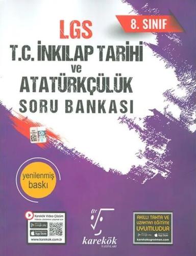 Karekök Yayınları 8.Sınıf LGS TC İnkılap Tarihi ve Atatürkçülük Soru B