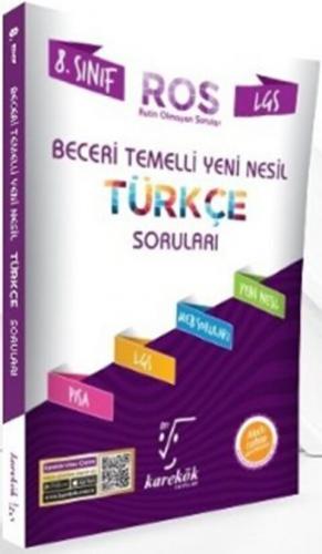 Karekök Yayınları 8. Sınıf LGS Türkçe Beceri Temelli Yeni Nesil Sorula