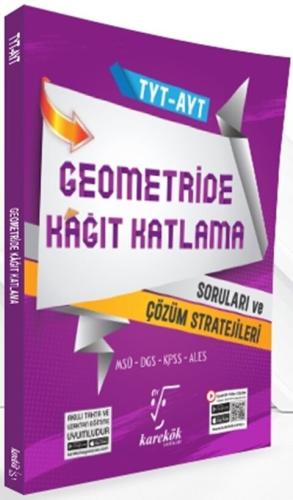 Karekök Yayınları TYT AYT Geometride Kağıt Katlama Soruları ve Çözüm S