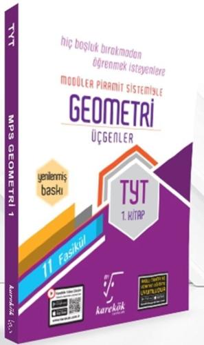 Karekök Yayınları TYT Geometri Üçgenler 1. Kitap MPS 11 Fasikül Komisy