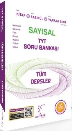 Karekök Yayınları TYT Sayısal Tüm Dersler Soru Bankası Komisyon