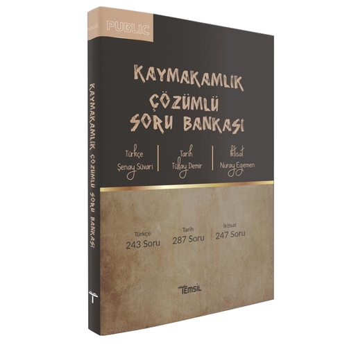 Temsil Kitap 2022 Kaymakamlık Çözümlü Soru Bankası