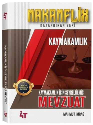 Anayasa Hukuku - 4T Yayınları 2026 MAKAMFLİX Kaymakamlık Seyreltilmiş 