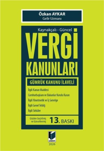Vergi Kanunları