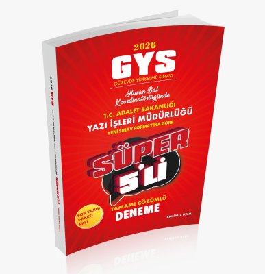 Adalet Bakanlığı - Rakipsiz Uzem 2026 GYS Adalet Bakanlığı Görevde Yük