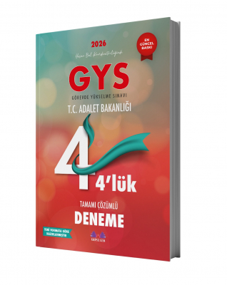 Adalet Bakanlığı - Rakipsiz Uzem 2026 GYS Adalet Bakanlığı Görevde Yük