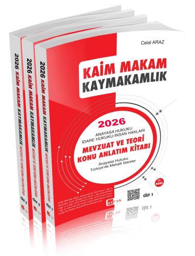 Kaymakamlık Sınavı Kitapları, - Akfon Yayınları - Kaim Makam Kaymakaml