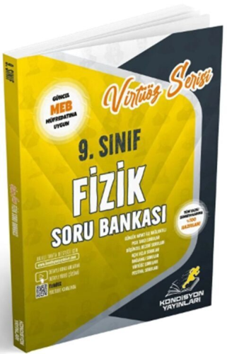Kondisyon Yayınları 9. Sınıf Fizik Virtüöz Serisi Soru Bankası