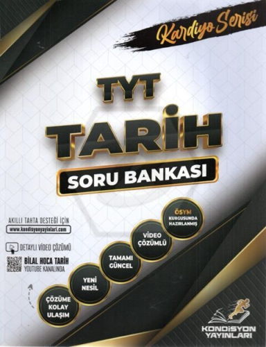 Kondisyon Yayınları TYT Tarih Kardiyo Serisi Soru Bankası