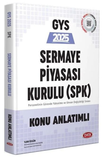 Data Yayınları 2025 Sermaye Piyasa Kurulu (SPK) GYS Konu Anlatımlı