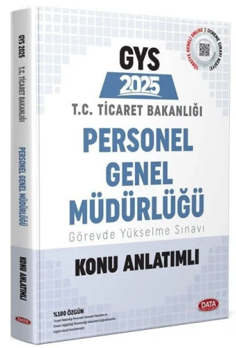 GYS Kitapları, - Data Yayınları - Data Yayınları 2025 Ticaret Bakanlığ
