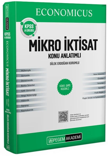 Pegem Yayınları 2026 KPSS A Grubu Economicus Mikro İktisat Konu Anlatımlı