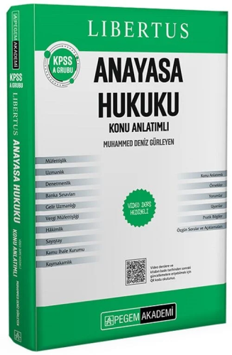 KPSS A Kitapları,Konu Anlatımlı, - Pegem Sınav Kitapları - Pegem Yayın