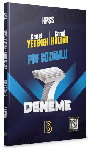 Benim Hocam Yayınları KPSS Genel Yetenek Genel Kültür 7 Deneme PDF Çöz
