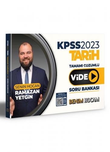 Benim Hocam Yayınları 2023 KPSS Tarih Video Soru Bankası Çözümlü Ramaz