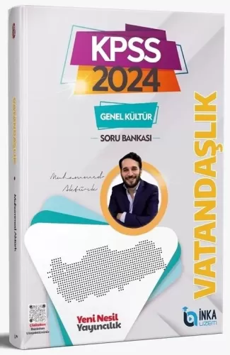 İnka Uzem Yayınları 2024 KPSS Vatandaşlık Soru Bankası Çözümlü Muhamme