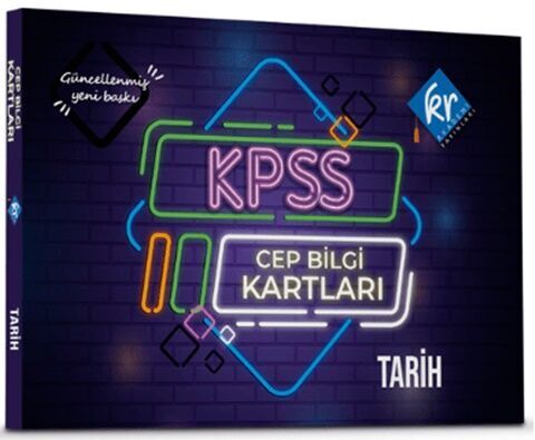 KR Akademi KPSS Tarih Cep Bilgi Kartları Komisyon