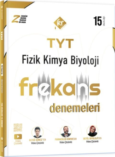 KR Akademi TYT Fizik Kimya Biyoloji FKB 15'li Frekans Denemeleri
