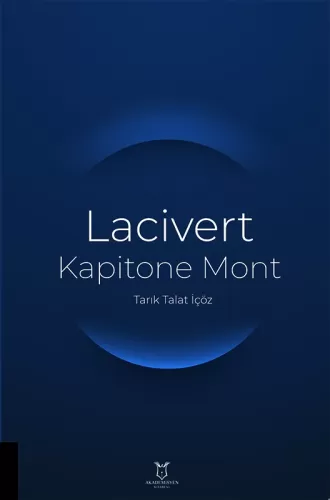 Lacivert Kapitone Mont